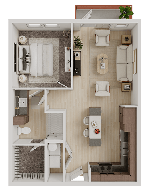 Floorplan A1 – FREESIA