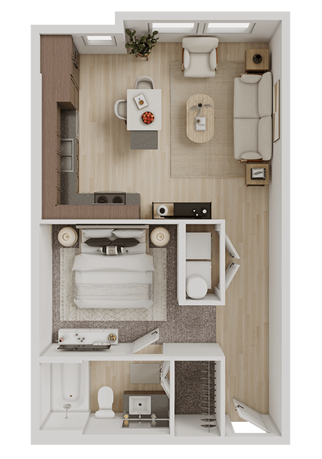Floorplan E1 – ROSE
